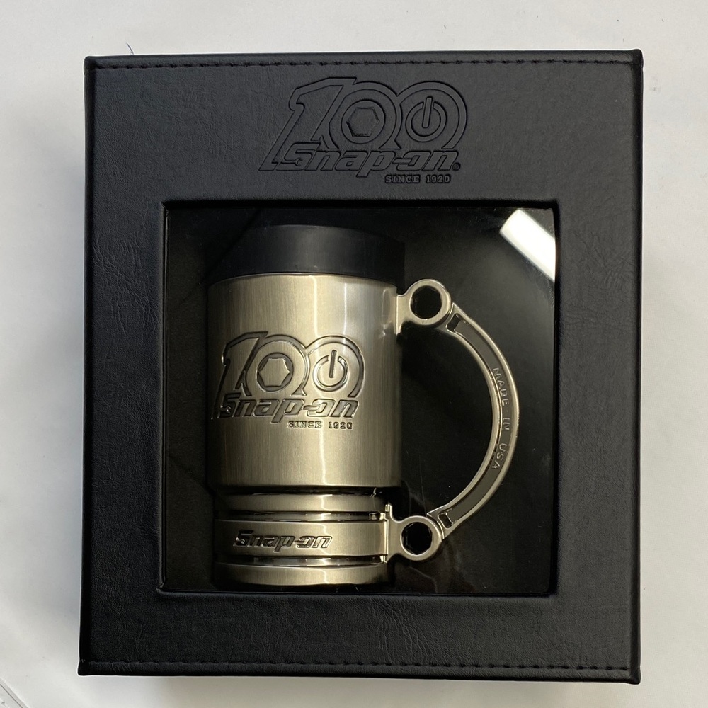 Snap-on 100th Anniversary Stainless Steel Mug - Silver